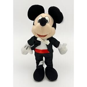 Disney Mickey Mouse Tie And Tuxedo 13” Plush By Toy Factory {II}